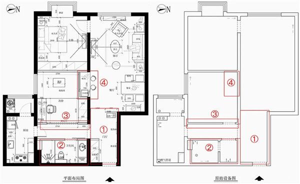 S型墻體平面圖